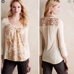 Anthropologie Mariana Blouse Meadow Rue XS